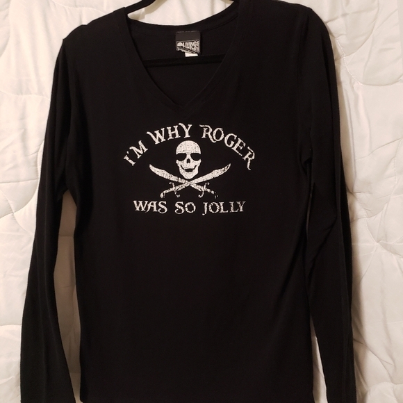 living LIKE A PIRATE GEAR LS T-shirt XXL - Picture 5 of 6